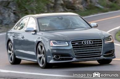 Insurance quote for Audi S8 in Durham