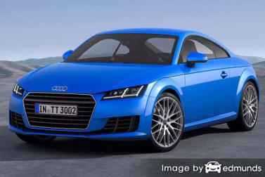 Insurance rates Audi TTS in Durham