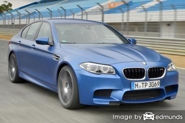 Insurance quote for BMW M5 in Durham