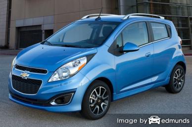 Insurance quote for Chevy Spark in Durham