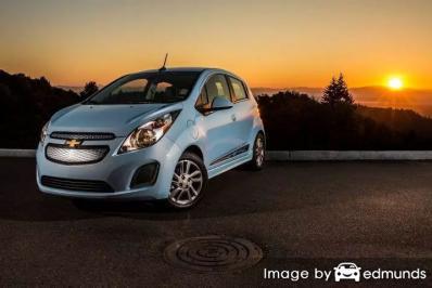 Insurance rates Chevy Spark EV in Durham