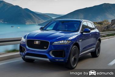 Insurance rates Jaguar F-PACE in Durham