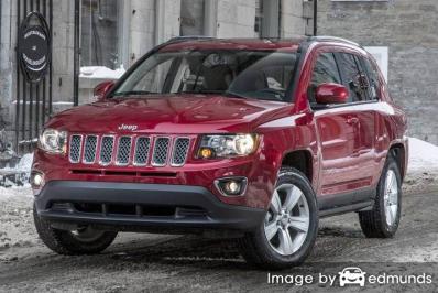Insurance rates Jeep Compass in Durham