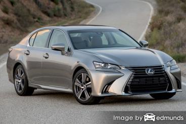 Insurance rates Lexus GS 200t in Durham