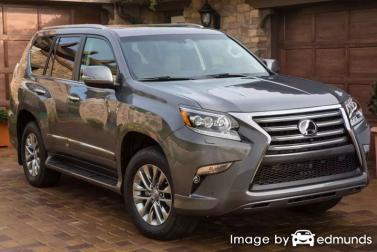 Insurance rates Lexus GX 460 in Durham