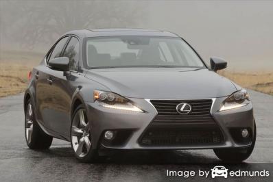 Insurance rates Lexus IS 350 in Durham