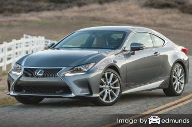 Insurance rates Lexus RC 300 in Durham