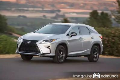 Insurance rates Lexus RX 350 in Durham