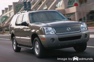 Insurance quote for Mercury Mountaineer in Durham