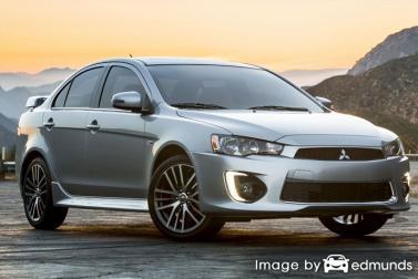 Insurance quote for Mitsubishi Lancer in Durham