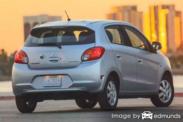 Insurance quote for Mitsubishi Mirage in Durham