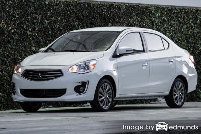 Insurance rates Mitsubishi Mirage G4 in Durham