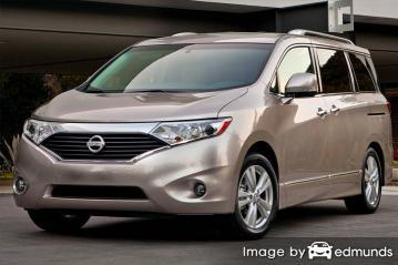 Insurance rates Nissan Quest in Durham