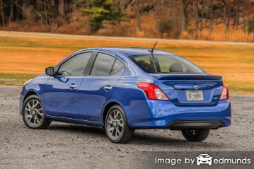 Insurance quote for Nissan Versa in Durham