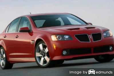 Insurance quote for Pontiac G8 in Durham