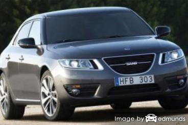 Insurance quote for Saab 9-5 in Durham