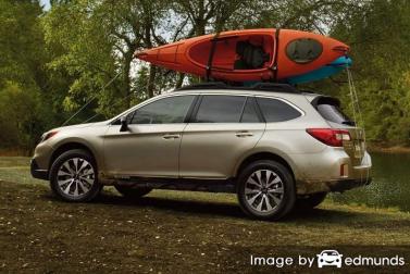 Insurance rates Subaru Outback in Durham