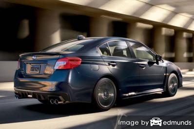 Insurance rates Subaru WRX in Durham