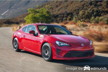 Insurance rates Toyota 86 in Durham