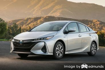 Insurance rates Toyota Prius Prime in Durham