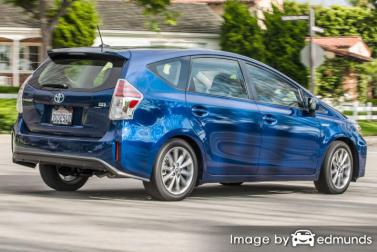 Insurance quote for Toyota Prius V in Durham