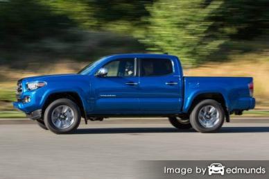 Insurance quote for Toyota Tacoma in Durham