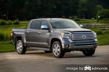 Insurance rates Toyota Tundra in Durham